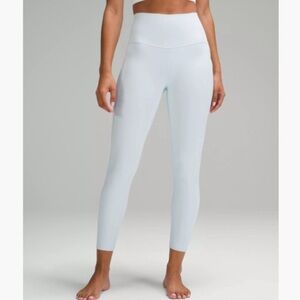 Lululemon Align HR pants 25 with pockets Powder Blue size 8